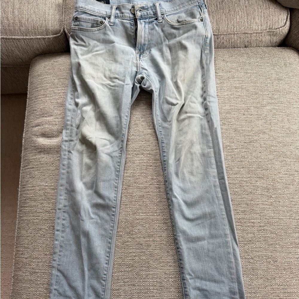 Abercrombie & Fitch Light Wash Denim Jeans